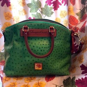 New green Dooney and Bourke purse